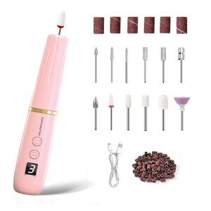Professional Electric Nail Drill File(Pink)